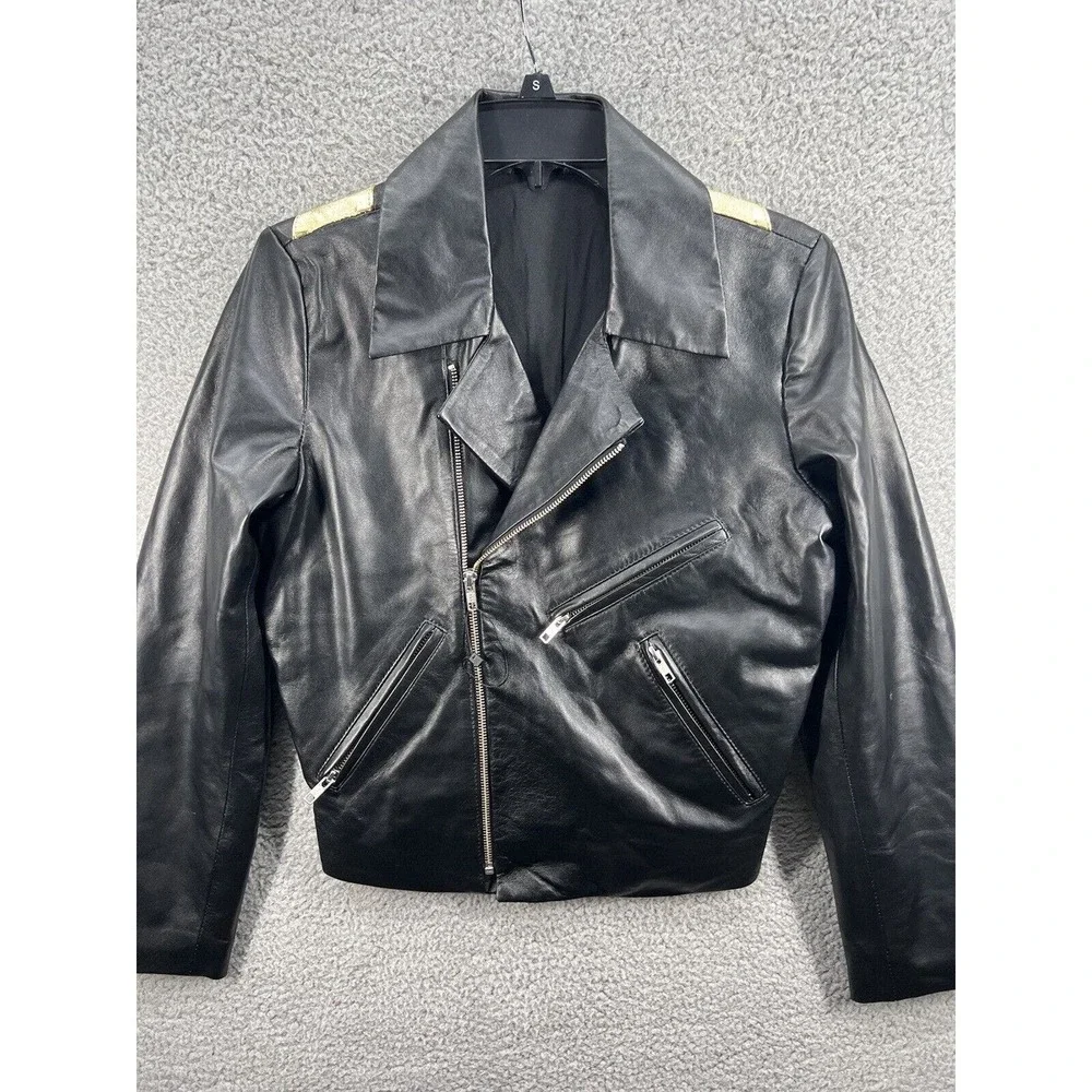 Free People Pierre Rioufol Sun Shining Leather Jacket